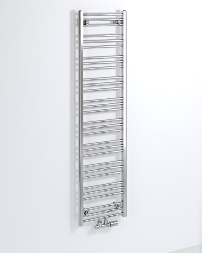 Sapho BRUCKNER ALBRECHT radiátor, középső bekötéssel, 400x1570mm, króm 600.113.1