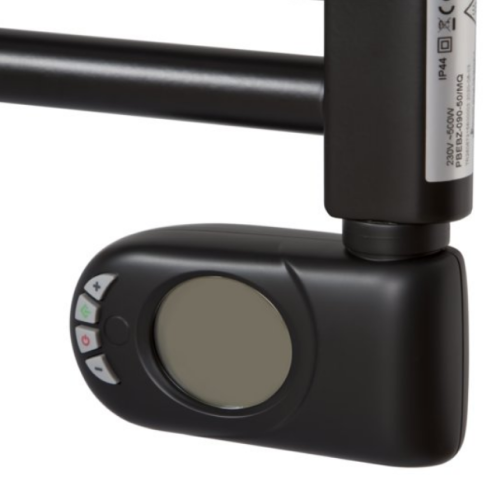 Zehnder Aura elektromos üzemelésű radiátor matt fekete (CU) PBEBZ-090-050/MQ (K)