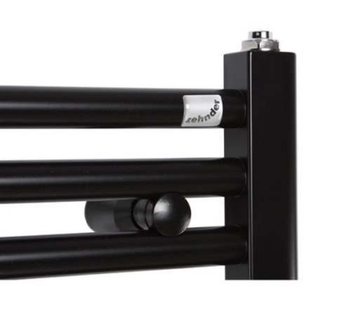 Zehnder Aura elektromos üzemelésű radiátor matt fekete (CU) PBEBZ-120-050/MQ (K)