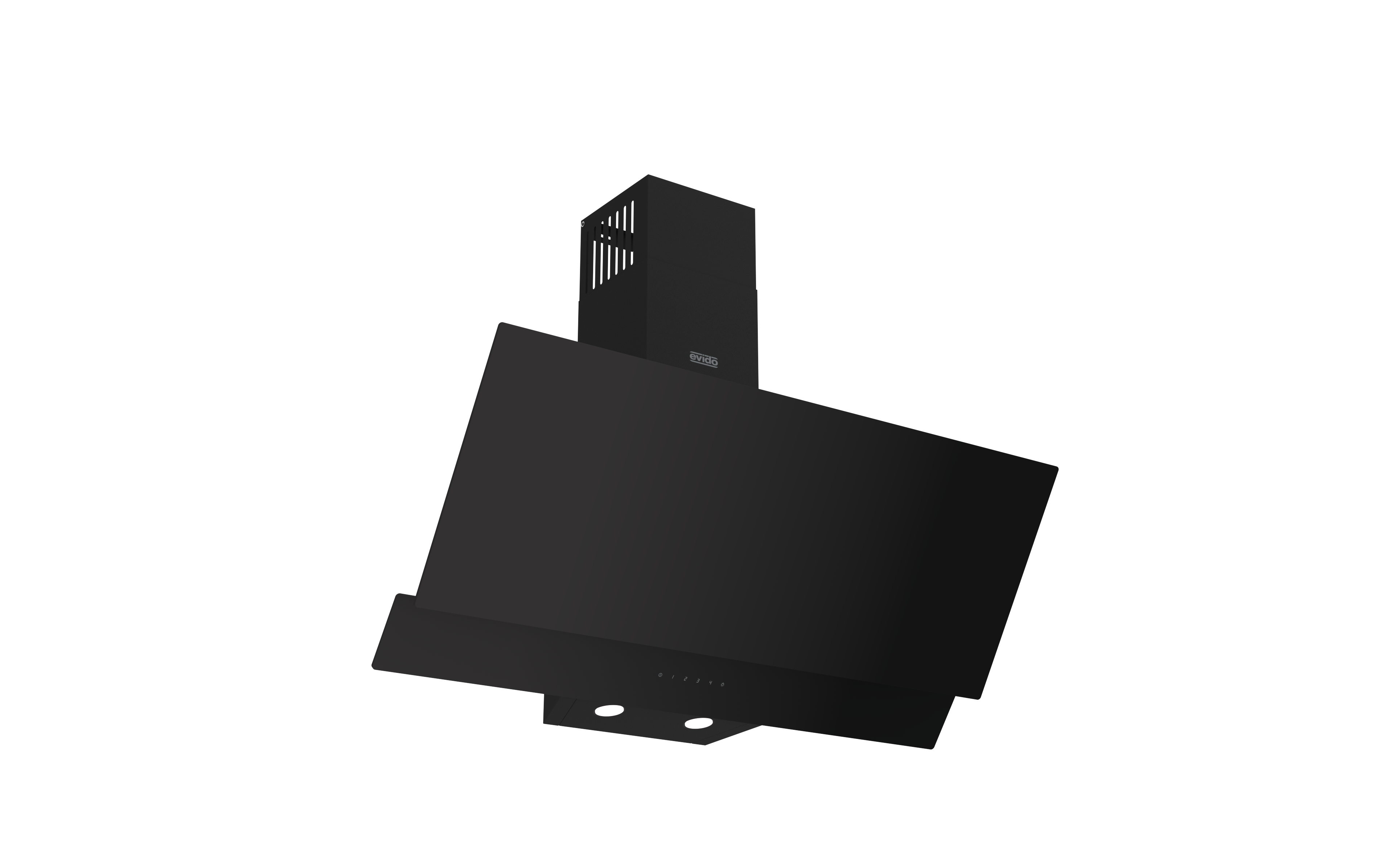 EVIDO SKY PRO 90B design páraelszívó, 90 cm, érintőszenzoros vezérlés, fekete üveg CHY9TB.1