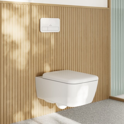Villeroy & Boch Skyla kombipack fali wc Rimless TwistFlush öblítés, lassú záródású ülőkével, fehér 4682CL01