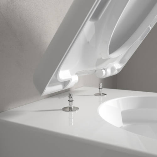 Villeroy & Boch Skyla kombipack fali wc Rimless TwistFlush öblítés, lassú záródású ülőkével, fehér 4682CL01