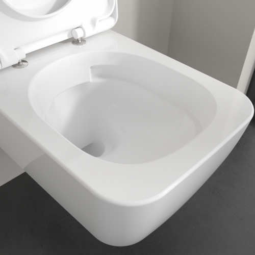 Villeroy & Boch Skyla kombipack fali wc Rimless TwistFlush öblítés, lassú záródású ülőkével, fehér 4682CL01
