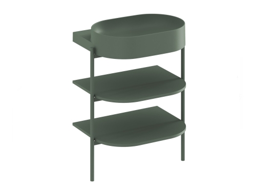 Ravak Yard 60 mosdó tartó keret, Grey Green D800008005