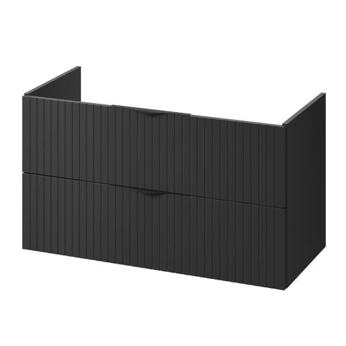 Cersanit TIRSO 100 cm alsószekrény, matt fekete S1017-012