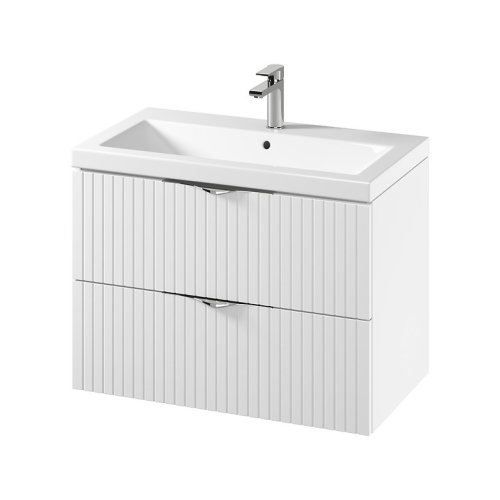Cersanit TIRSO 80 cm alsószekrény COMO mosdóval, matt fehér S801-547
