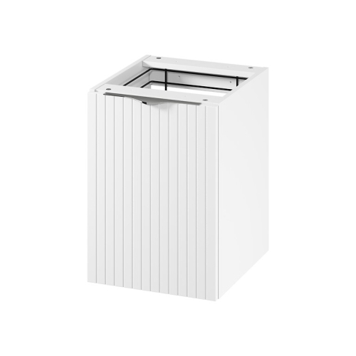 Cersanit TIRSO 40 cm kiegészítő szekrény szennyes tartóval, matt fehér S1017-029