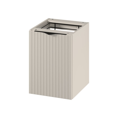 Cersanit TIRSO 40 cm kiegészítő szekrény szennyes tartóval, matt kasmír S1017-030