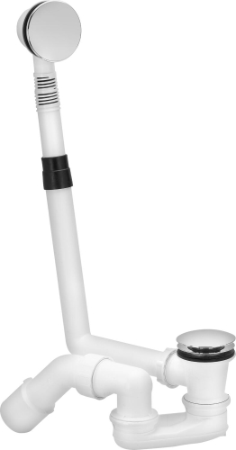 Viega kád le- és túlfolyó klikk-​klakk záras, króm 572853