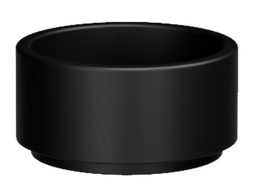 Sapho KERASAN OKE 30 cm pultra ültethető mosdó, matt fekete 554031