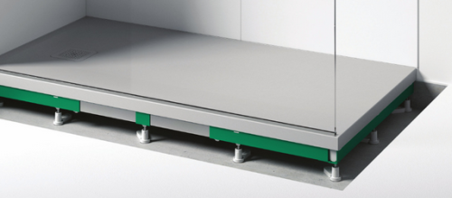 Laufen Ineo szerelőkeret Marbond zuhanytálcákhoz, állítható hosszúsággal (100-140 cm), 80 cm széles H2957050000001