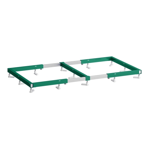 Laufen Ineo szerelőkeret Marbond zuhanytálcákhoz, állítható hosszúsággal (100-140 cm), 80 cm széles H2957050000001