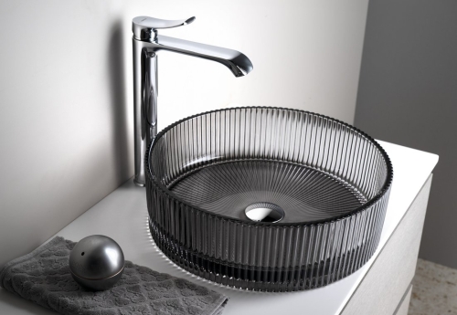 Sapho SUGA magasított mosdócsaptelep, króm TJ006