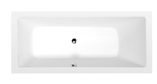 Sapho POLYSAN MIMOA 170x80 cm egyenes kád, matt fehér 71713.11