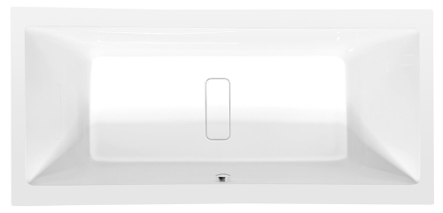 Sapho POLYSAN MARLENE SLIM 180x80 cm egyenes kád, fehér 72034S
