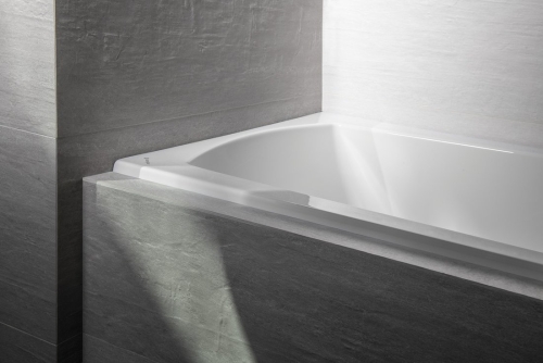 Sapho POLYSAN LILY SLIM 150x70 cm egyenes kád, fehér 72273S