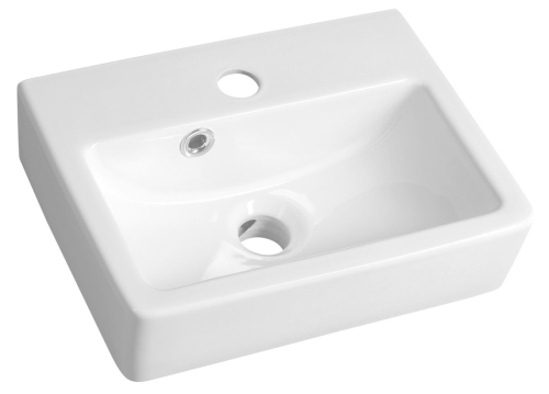 Sapho AQUALINE 37,5x28 cm kerámiamosdó, fehér 201.129.0