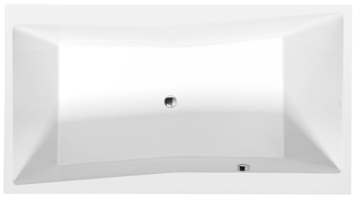 Sapho POLYSAN QUEST SLIM 180x100 cm egyenes kád, fehér 78511S