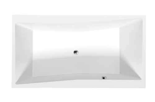 Sapho POLYSAN QUEST 190x100 cm egyenes kád, matt fehér 78531.11