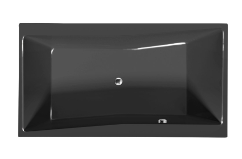 Sapho POLYSAN QUEST 190x100 cm egyenes kád, szürke 78531.30