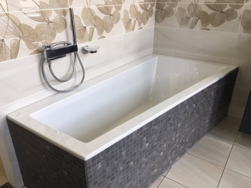 Sapho POLYSAN ANDRA SLIM 180x90 cm jobbos aszimmetrikus kád, fehér 78771S