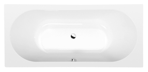 Sapho POLYSAN VIVA B SLIM 175x80 cm egyenes kád, fehér 88119S