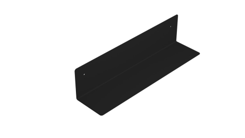 Sapho AQUALINE 40 cm polc, matt fekete 33216