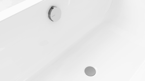 Sapho POLYSAN MARBLE 80 cm bovdenes lefolyó kádtöltővel, króm 11052