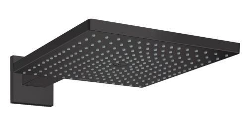 Hansgrohe Raindance E 300 Air 1jet fejzuhany 390 mm zuhanykarral EcoSmart 9 l/perc, matt fekete 26239670