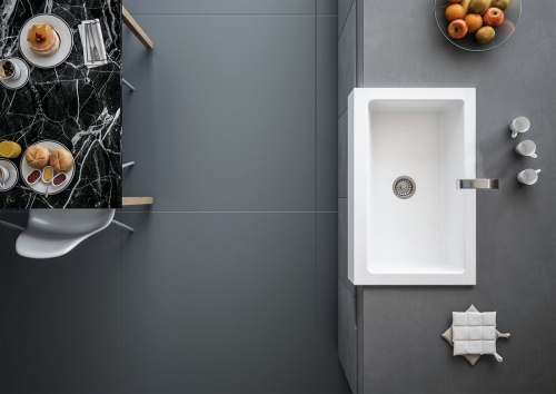 Sapho ARYA 86x55,5 cm kerámia mosogató, fehér 50185