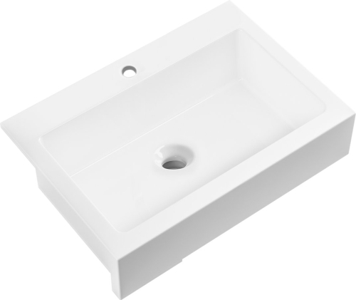 Sapho ARYA 86x62 cm kerámia mosogató, fehér 50186