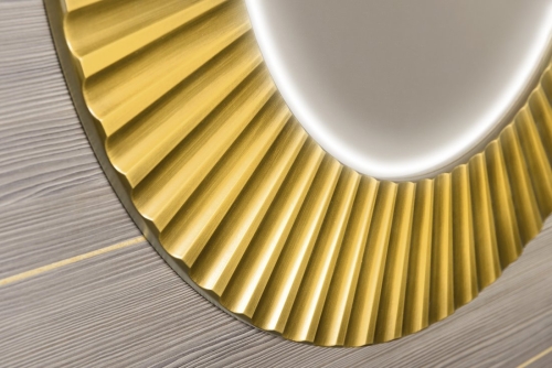 Sapho PRIDE 75 cm tükör LED világítással, arany PD750