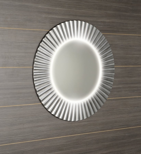 Sapho PRIDE 90 cm tükör LED világítással, ezüst PD952