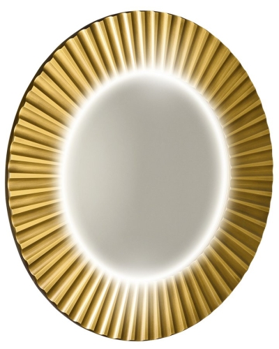 Sapho PRIDE 90 cm tükör LED világítással, arany PD950