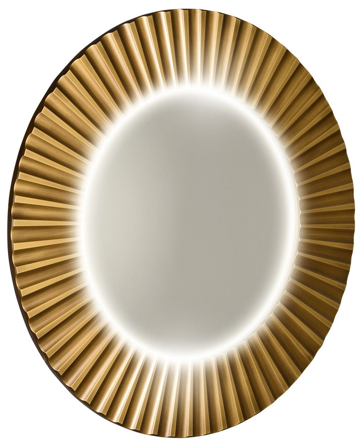 Sapho PRIDE 90 cm tükör LED világítással, bronz PD954