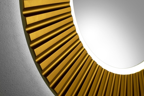 Sapho PRIDE 90 cm tükör LED világítással, bronz PD954