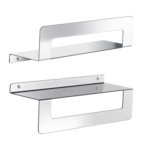 Sapho CLEO 30 cm polc/törölközőtartó, fényes inox 2019133