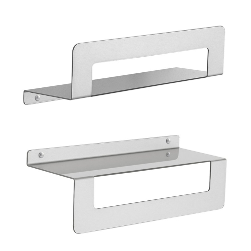 Sapho CLEO 30 cm polc/törölközőtartó, matt inox 2019383