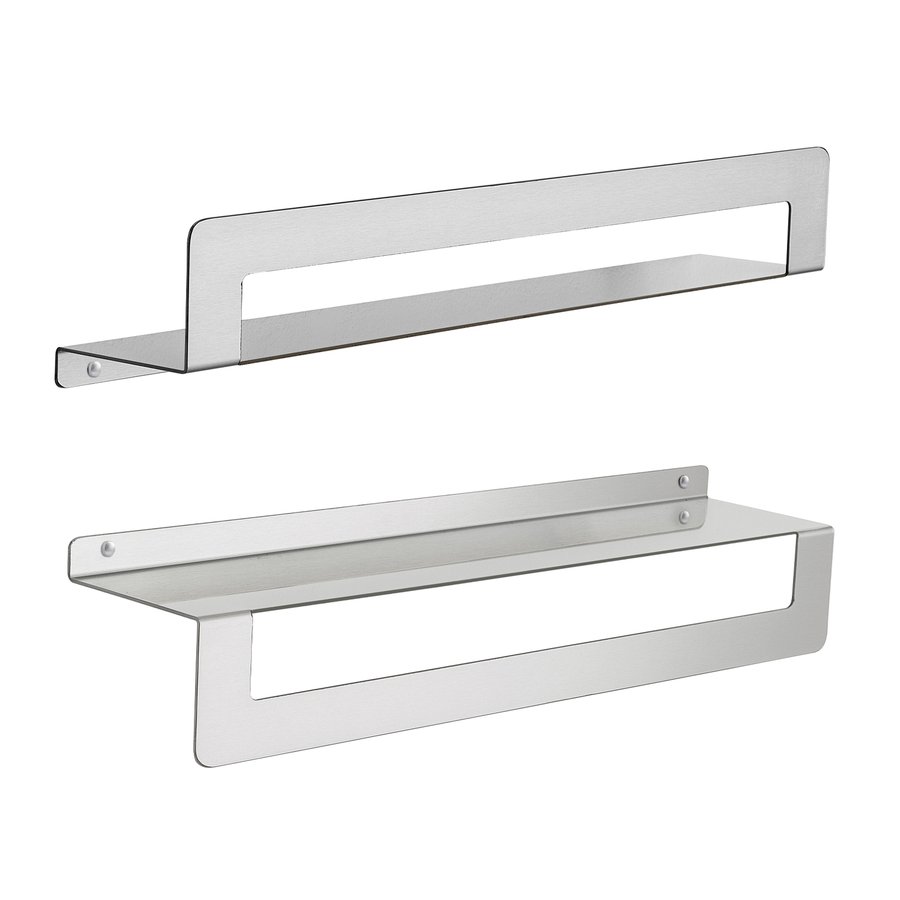 Sapho CLEO 50 cm polc/törölközőtartó, matt inox 2019385