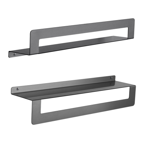 Sapho CLEO 50 cm polc/törölközőtartó, gun metal 2019815