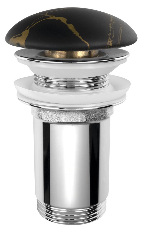 Sapho kerámia klik-klak mosdólefolyó, márvány AR900PT