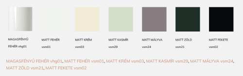 Tboss Nabi 80 fürdőszobabútor (több színben)