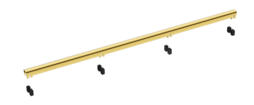 Balneo Slim & Low ProLine Gold 60 cm zuhanyfolyóka, fényes arany A0401080201-1