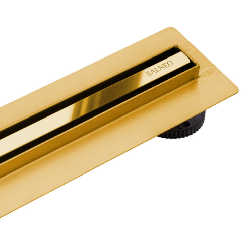 Balneo Slim & Low ProLine Gold 80 cm zuhanyfolyóka, fényes arany A0401080201-3