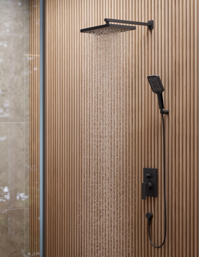 Kielle Vega 130 három funkciós kézizuhany, matt fekete 20418014