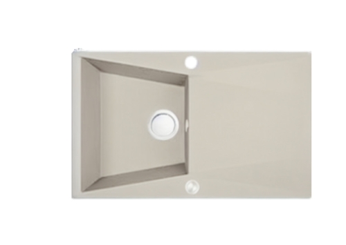 Laveo GRENADA csepptálcás gránit mosogató, jázmin SBG_J11T