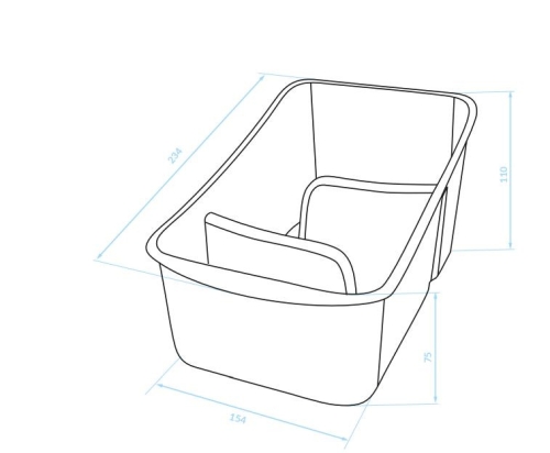 LAVEO fűszerrendező, szürke EKP_850M