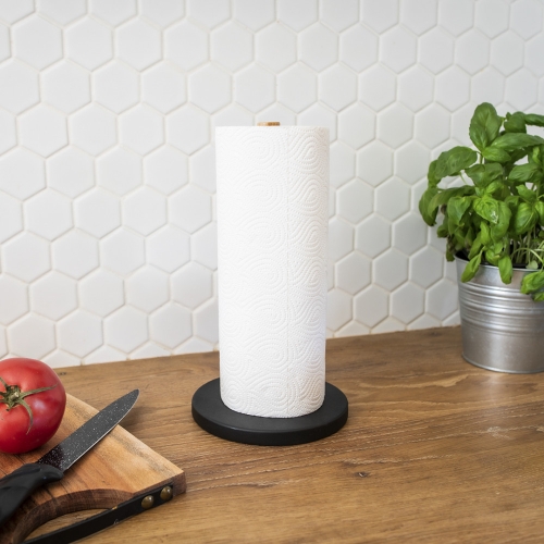 LAVEO OSLO papírtörlő tartó, fekete ELD_700A