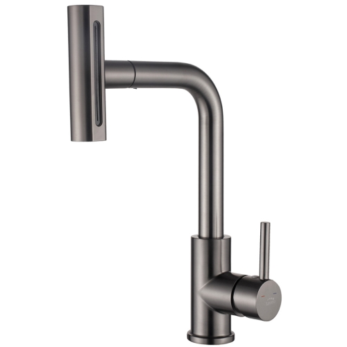 LAVEO ROTARO négyfunkciós mosogató csaptelep, grafit BLR_969D