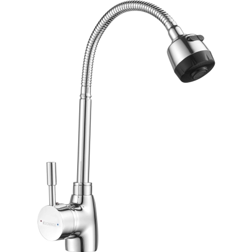 LAVEO ZURI zuhanyváltós cmosogató saptelep flexibilis tömlővel, króm K. B27_061D